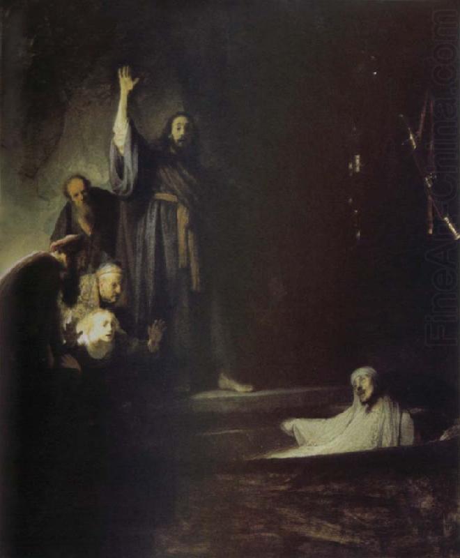 The Raising of Lazarus, REMBRANDT Harmenszoon van Rijn